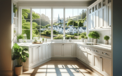 Maximizing Natural Light with White Shaker Cabinets in Cranbrook